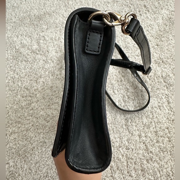 SOLD - Kate Spade New York - Black Leather Crossbody Bag - Picture 9 of 13